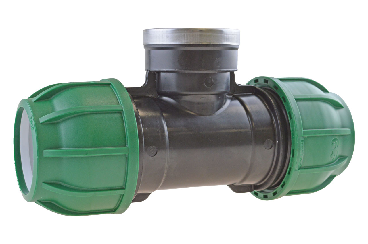 PE T-Stück mit Innengewinde, Brauchwasser - Connecto™