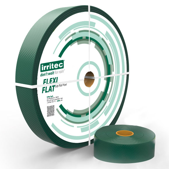 PVC Gewebeflachschlauch FLEXIFLAT™ - Rollenfoto