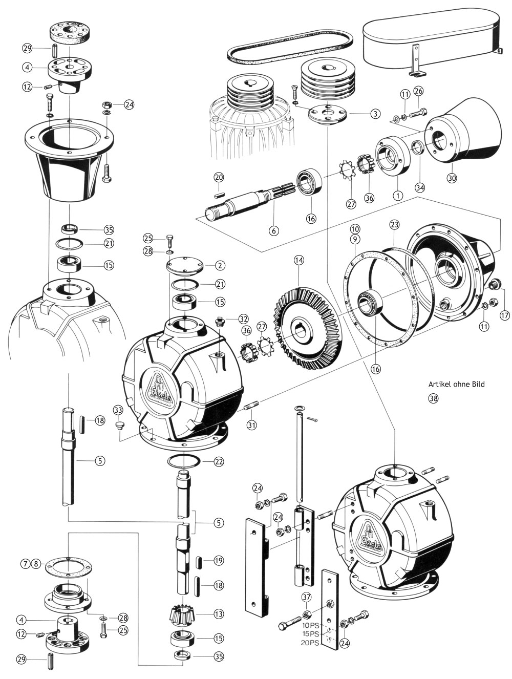 Eisele Winkelgetriebe