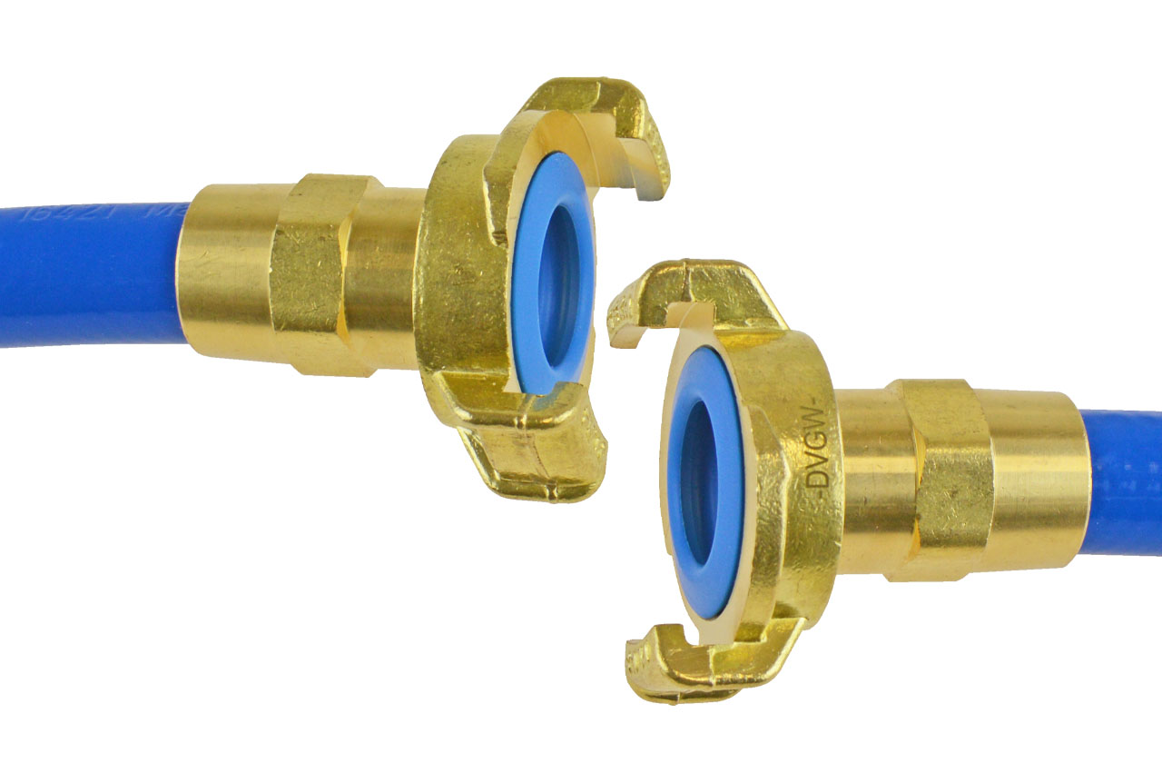 Vormontierter Trinkwasserschlauch Rauaqua T-Flex mit GEKA® plus Kupplungen
