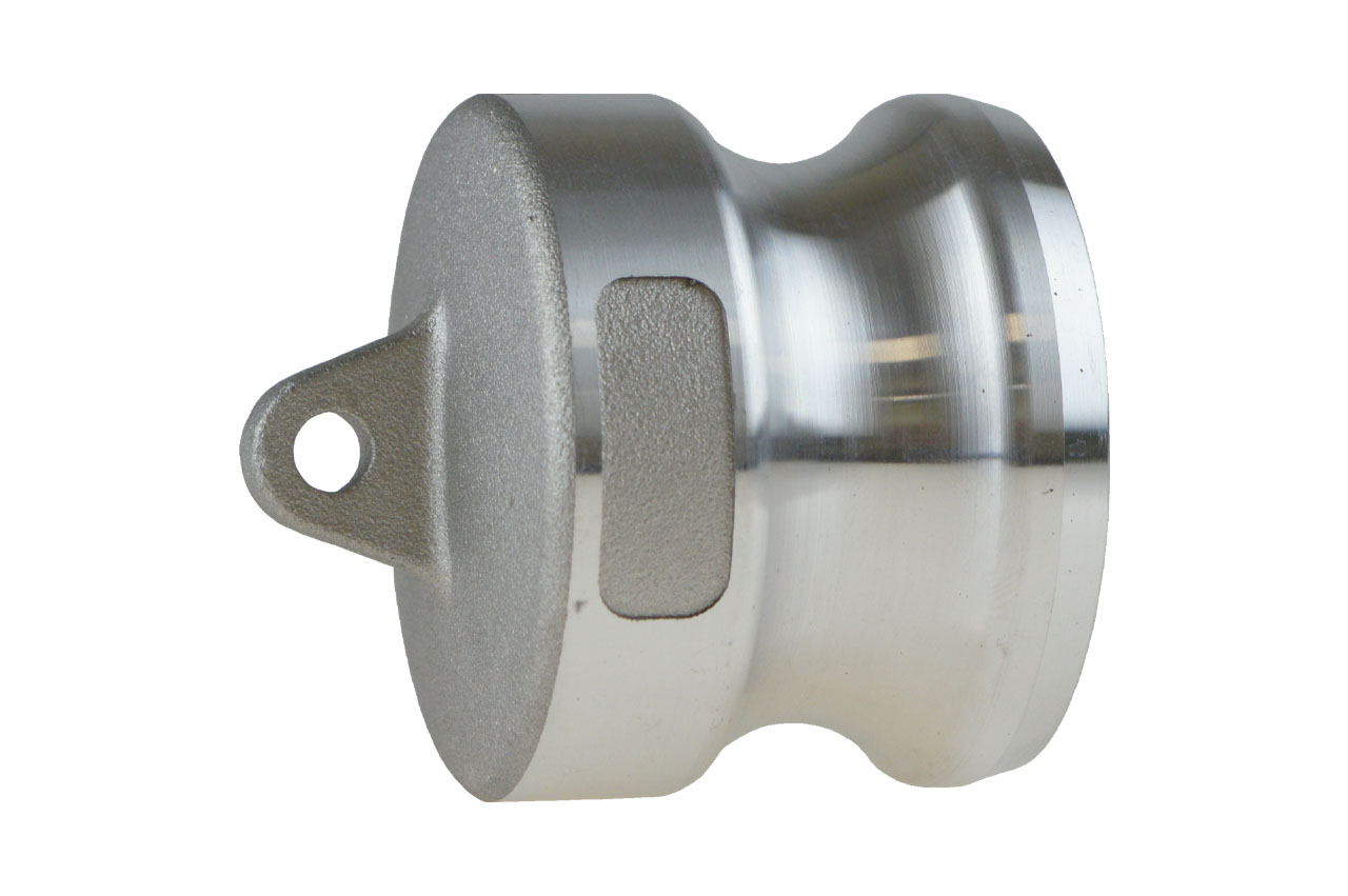 V-Teil Blindkupplung Typ DP, System Kamlock, Aluminium