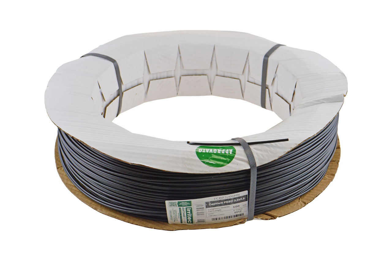 LDPE-Kapillaries in 500 m Rollen von Irritec