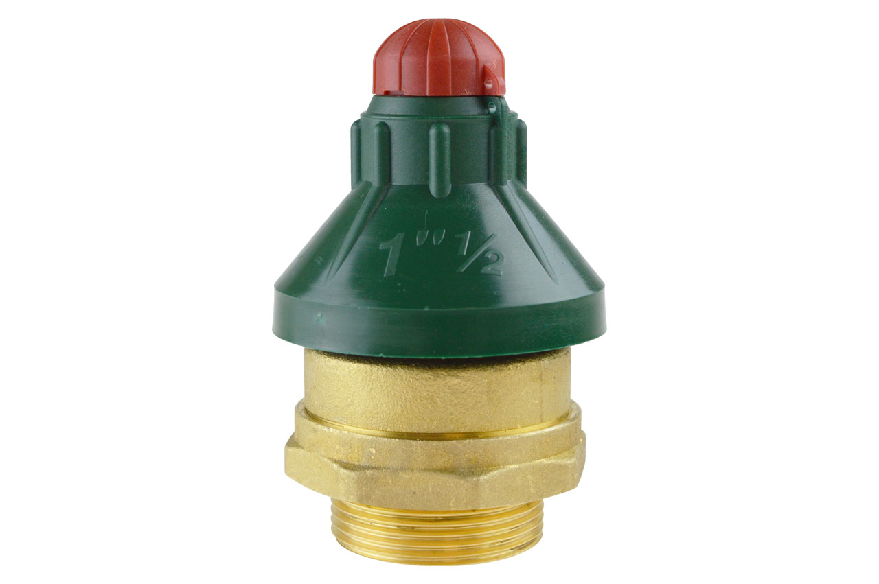 Unterdruckventil, Messing, 1 1/2" Außengewinde