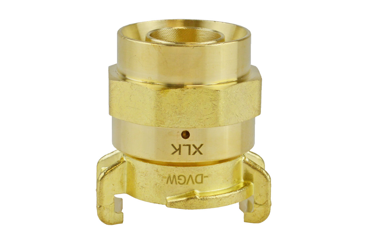 GEKA® plus Schraubkupplung XLK, KTW BWGL, Messing