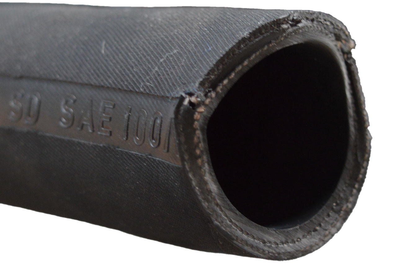 Rückführschlauch für Hydrauliköl Semperit TMR4, SAE 100/R4