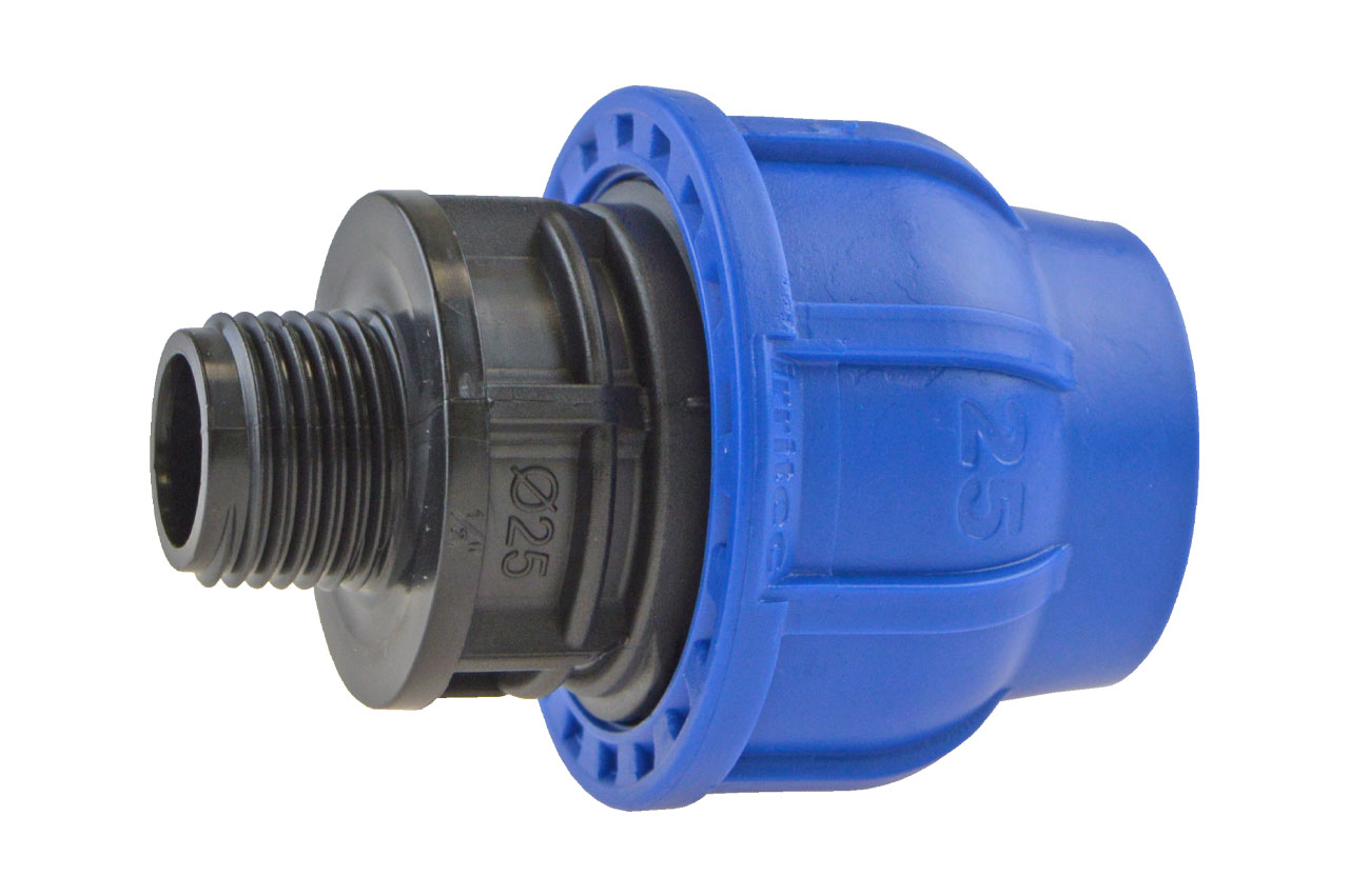 PE Kupplung mit Außengewinde, DVGW - Connecto™ + Ultra