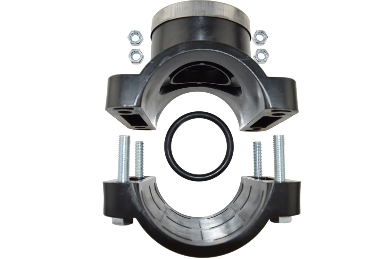 Anbohrschelle mit Innengewinde, PP