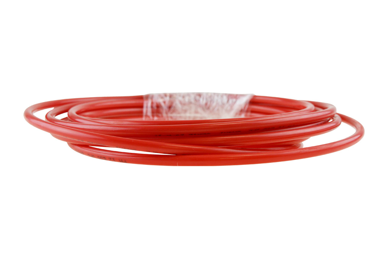 flexibler Polyamidschlauch in rot