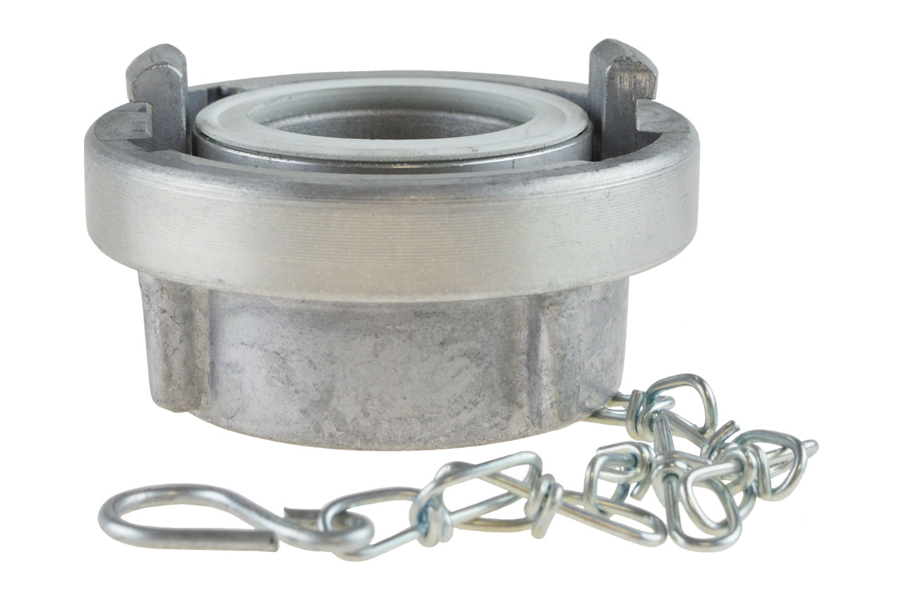 Blindkupplung mit Kette, System Storz, Aluminium gegossen Blindkupplung mit Kette, System Storz, Aluminium gegossen
