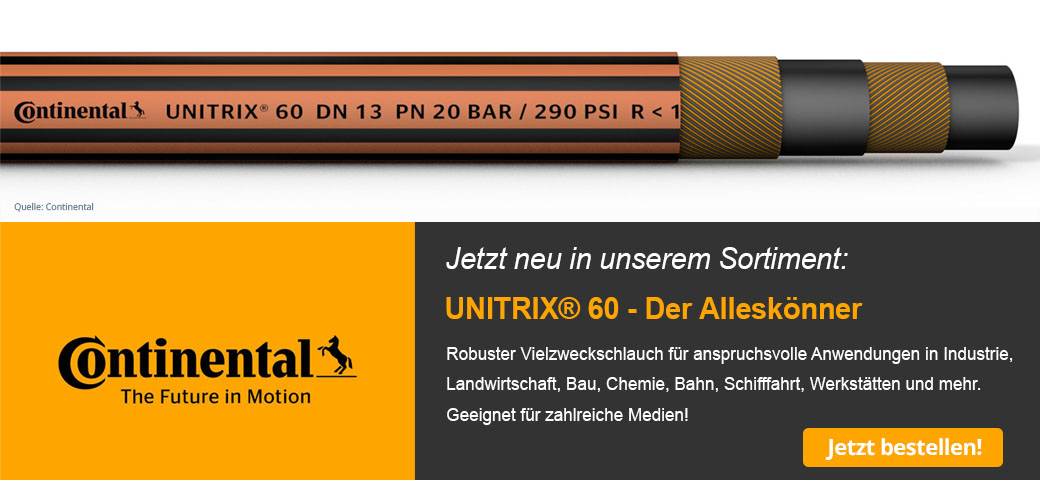 UNITRIX® 60 – Der Allrounder für zahlreiche Anwendungen in hochwertiger Continental-Qualität