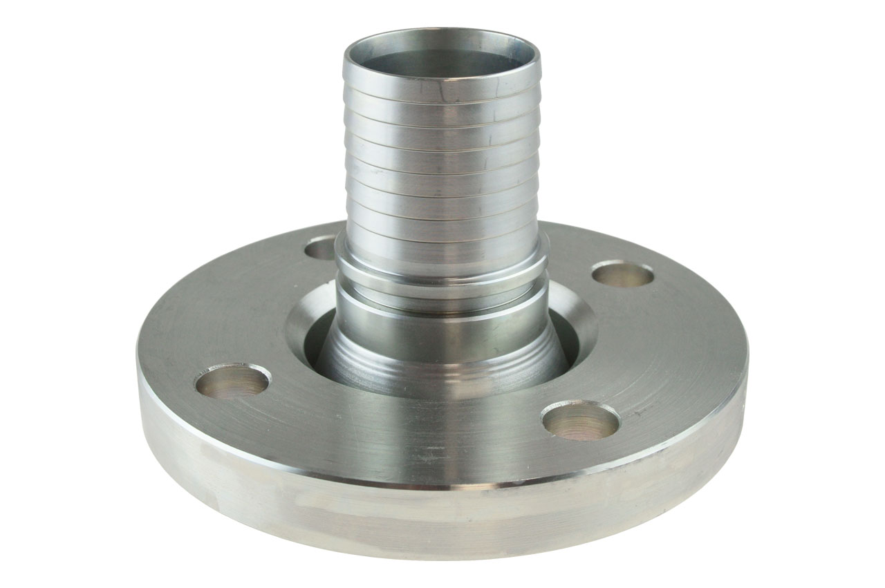 Losflansch mit Schlauchtülle