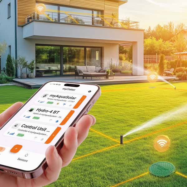Smarte Gartenbewässerung mit Claber