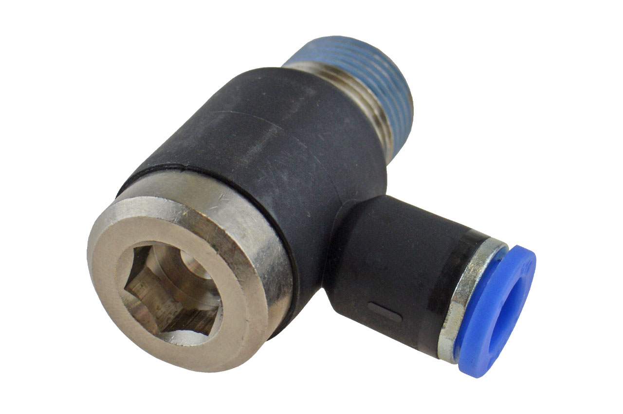 L-Steckverschraubung mit Außengewinde und Innensechskant, Standard