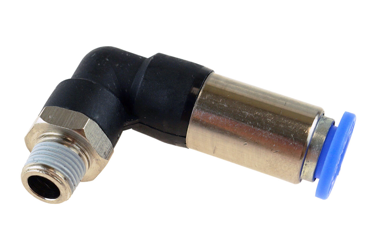 L-Steckverschraubung selbstabsperrend mit Außengewinde, Standard