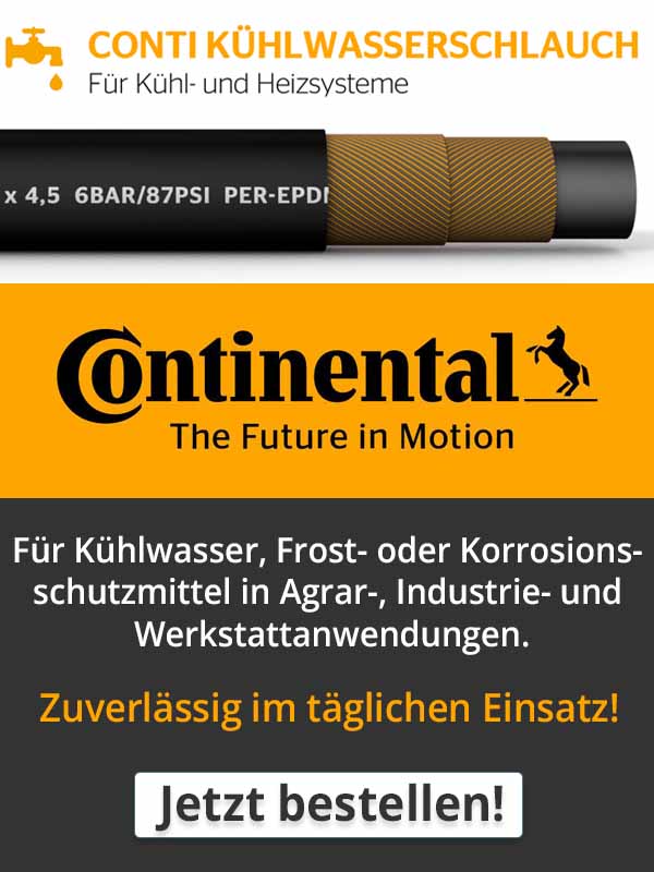 CONTI® Kühlwasserschlauch – bewährte Qualität für anspruchsvolle Anwendungen