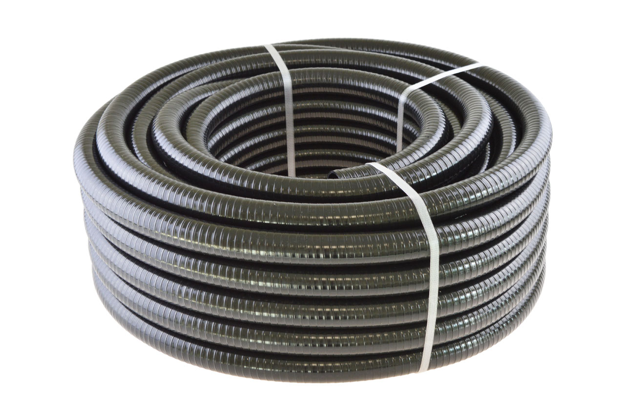 Teichschlauch FITT Superelastic, schwarz, mittelschwer