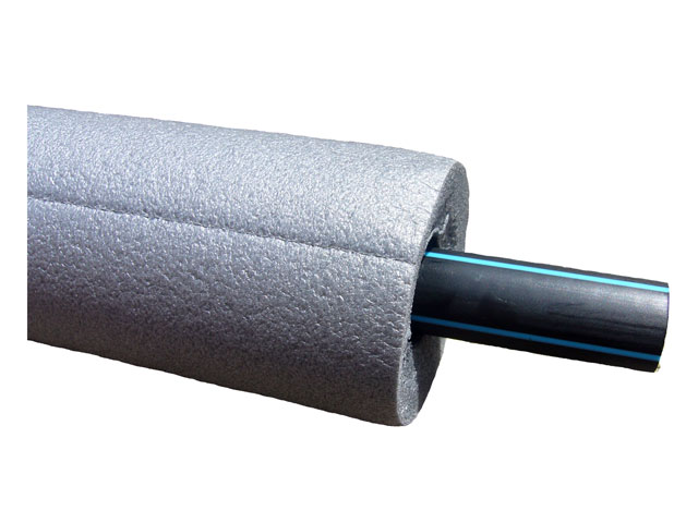 Rohrisolierung aus PE, 20 mm stark, 2 m Längen