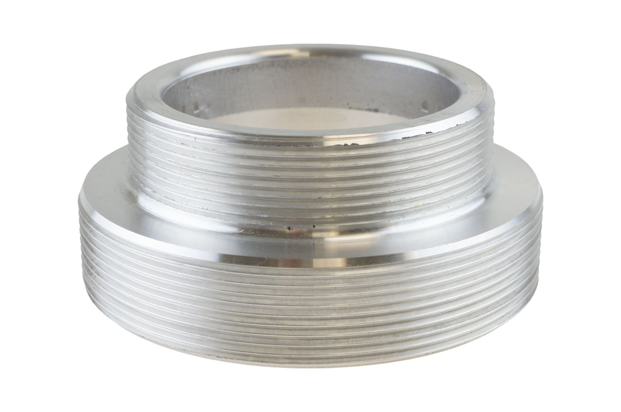 Reduziernippel mit Außengewinde, Aluminium
