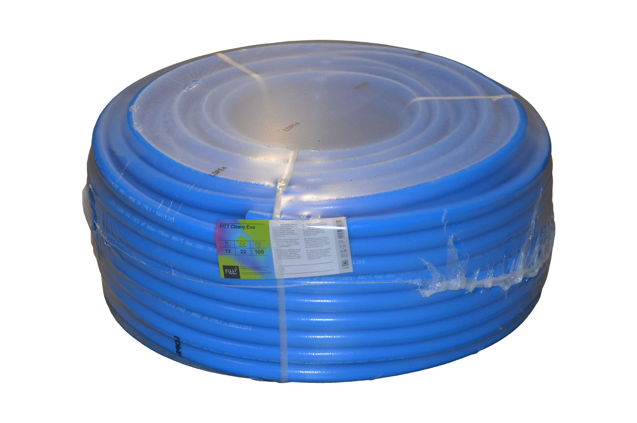 PVC Reinigungsschlauch FITT Cleany Evo, +80°C