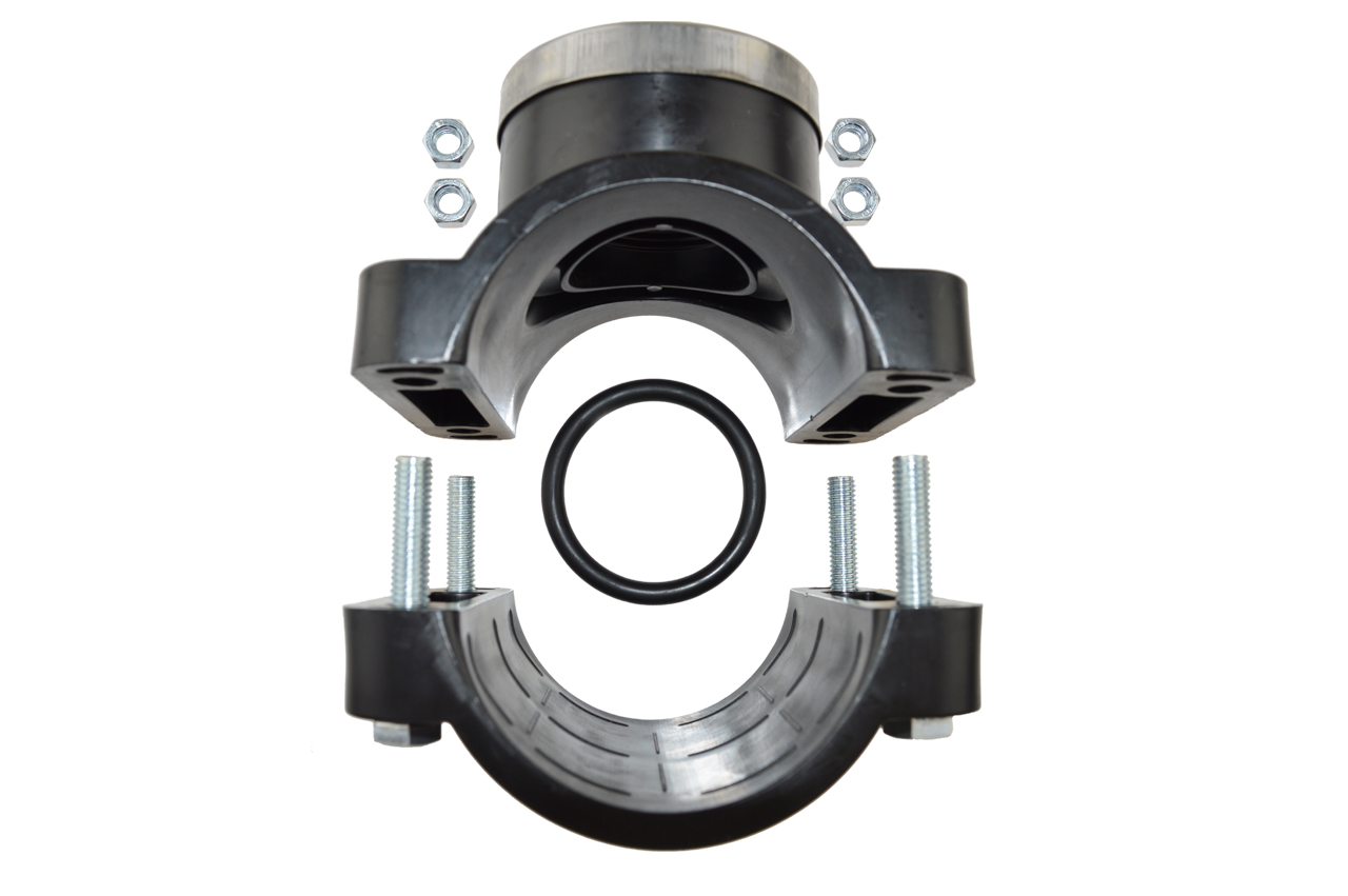 Anbohrschelle mit Innengewinde, verstärkt, PP