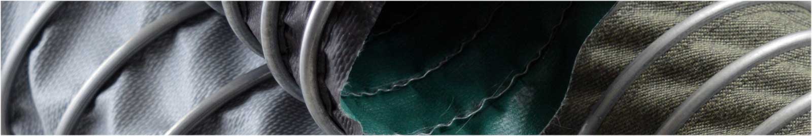 FLEXADUX® HT: Geclippte Spiralschläuche für die Absaugung von Dämpfen und Gasen