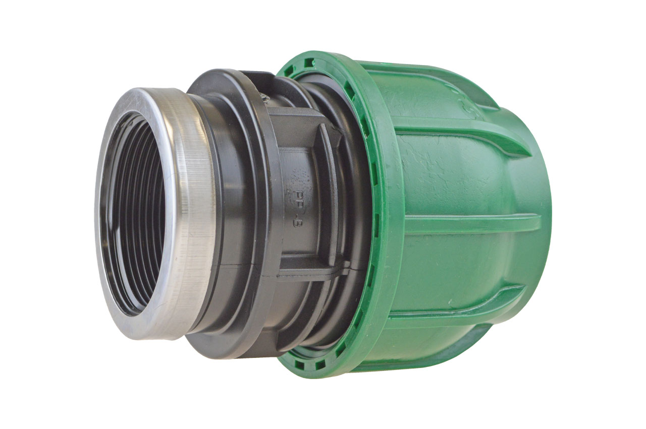PE Kupplung mit Innengewinde, Brauchwasser - Connecto™