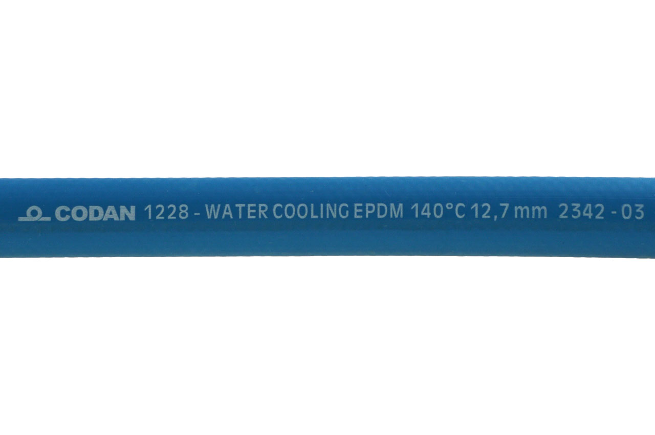 EPDM Heißwasserschlauch CODAN 1228, blau (+140°C)