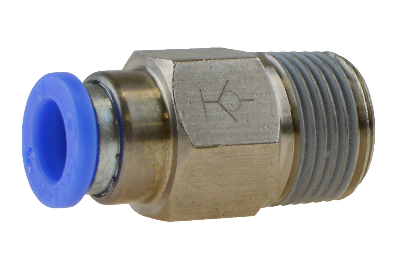 Steckverschraubung selbstabsperrend mit Außengewinde, Standard