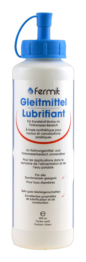 Gleitmittel für Steckmuffenverbindungen
