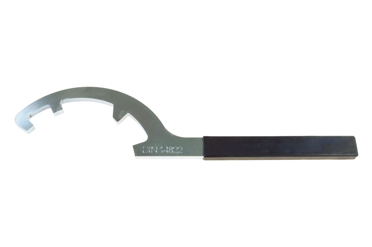 Kupplungsschlüssel mit Handgriff, System Storz, Stahl verzinkt