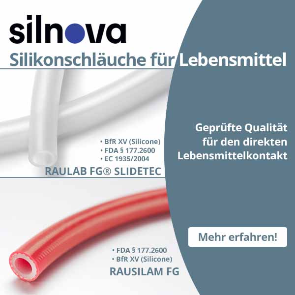 Silnova - Silikonschläuche für Lebensmittel