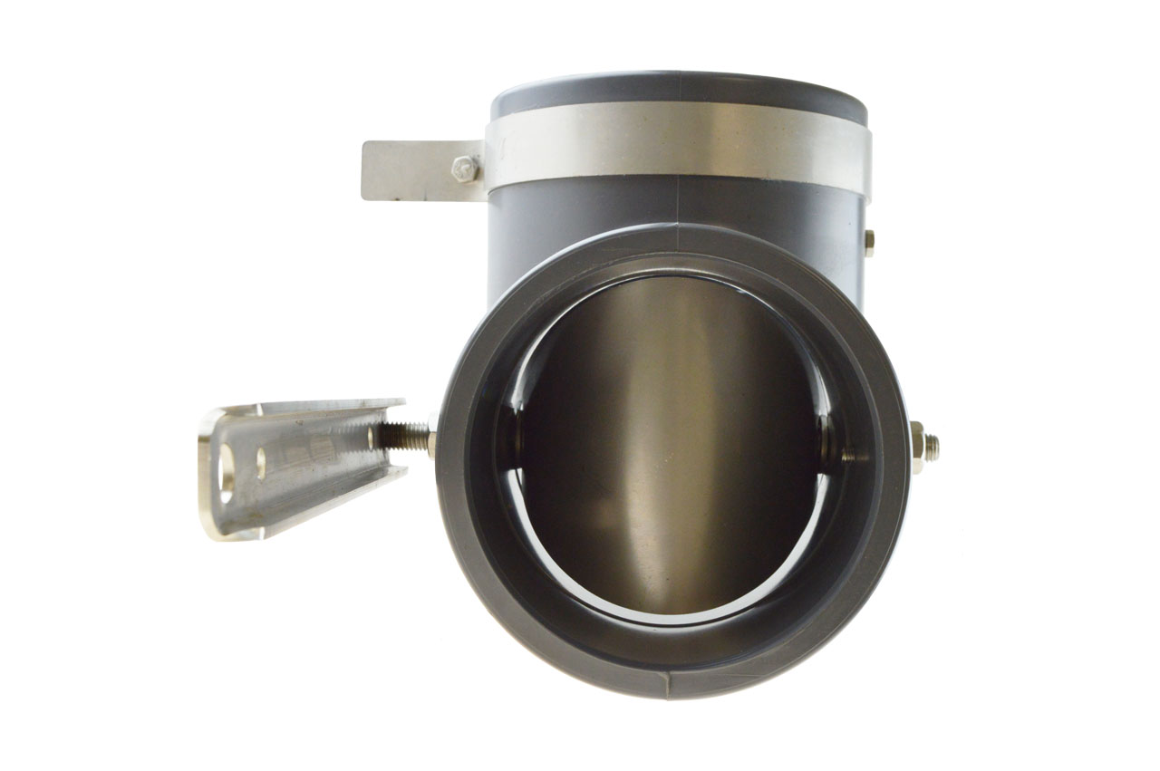 Das Dreiwege-T-Stück ist nicht wasserdicht abschließend!