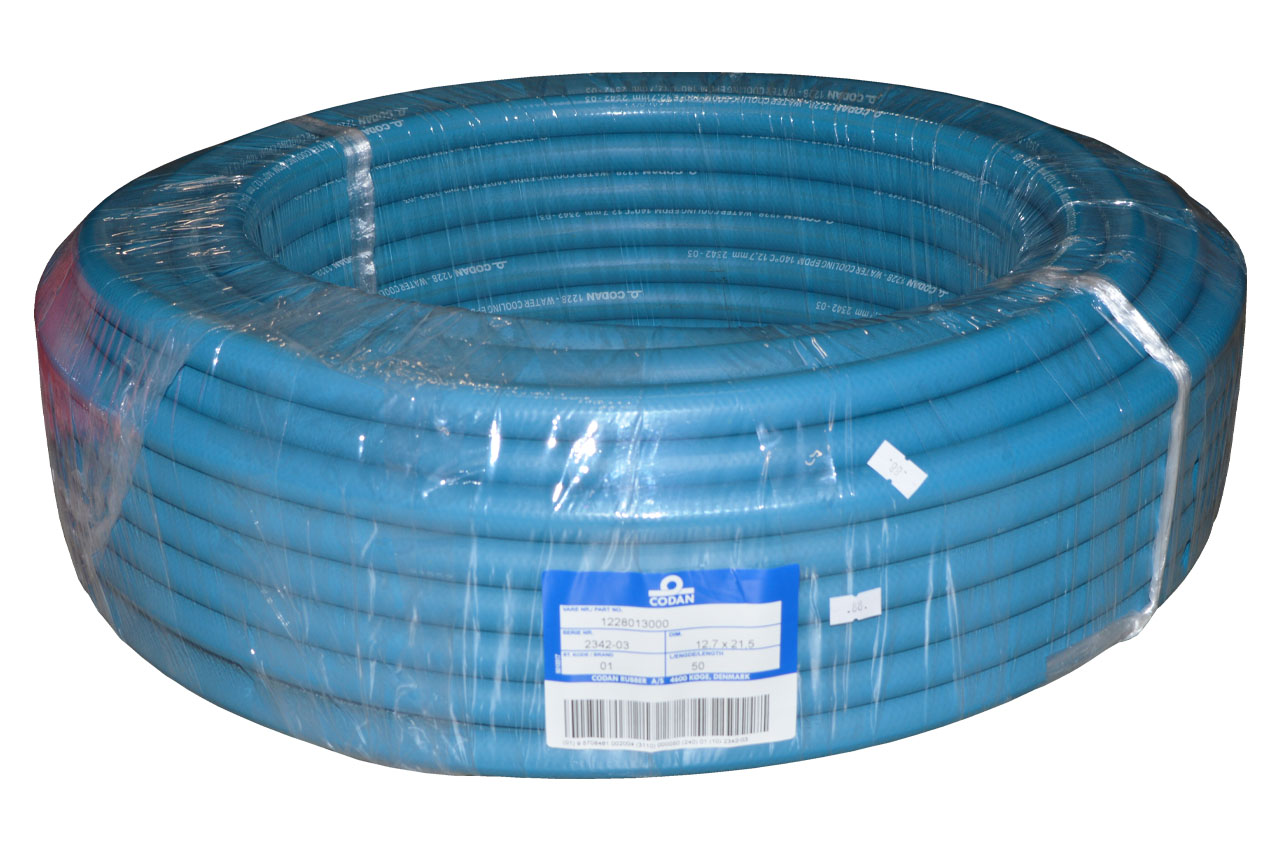 EPDM Heißwasserschlauch CODAN 1228, blau (+140°C)