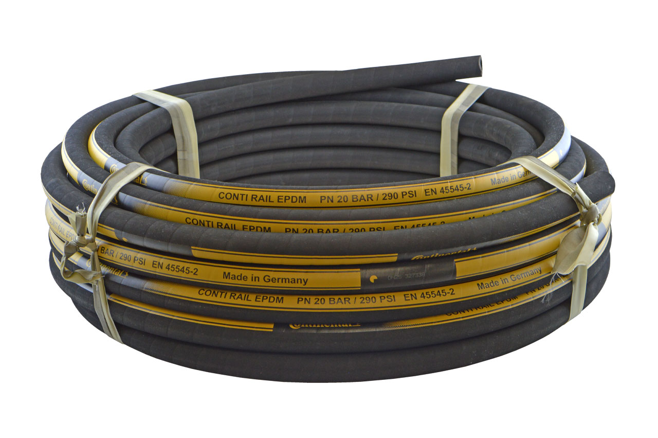 CONTI Rail EPDM Schlauch für Bahnanwendungen nach EN45545-2