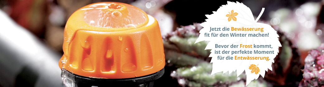 Entwässerung der Gartenbewässerung – So schützen Sie Ihr System zuverlässig vor Frost