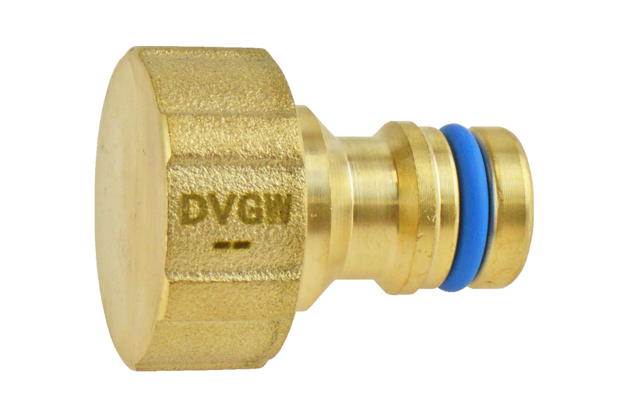 GEKA® plus Verschlussstecker Stecksystem "Trinkwasser"