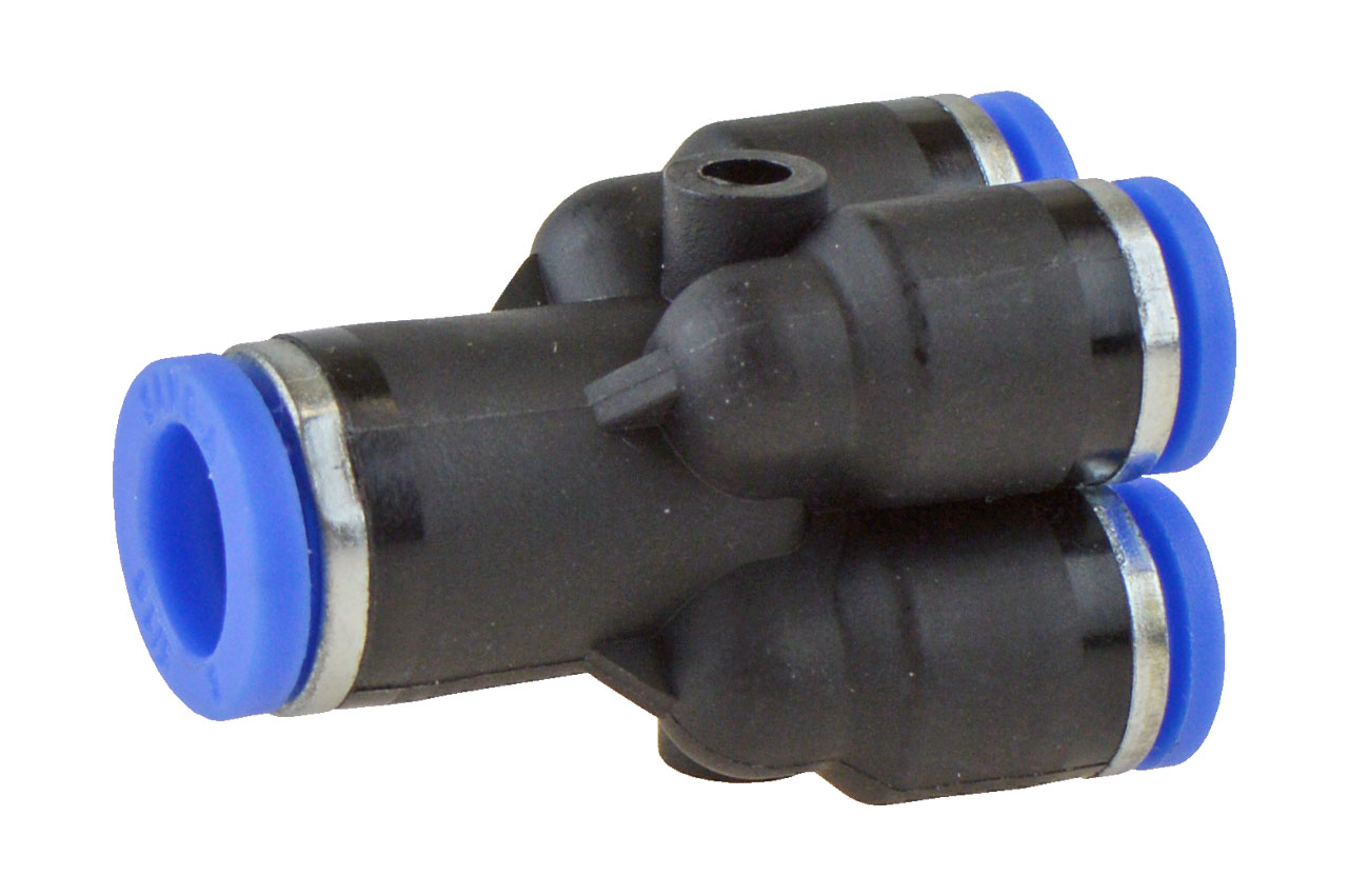 Mehrfachverteiler mit 4 reduzierten Abgängen, Standard