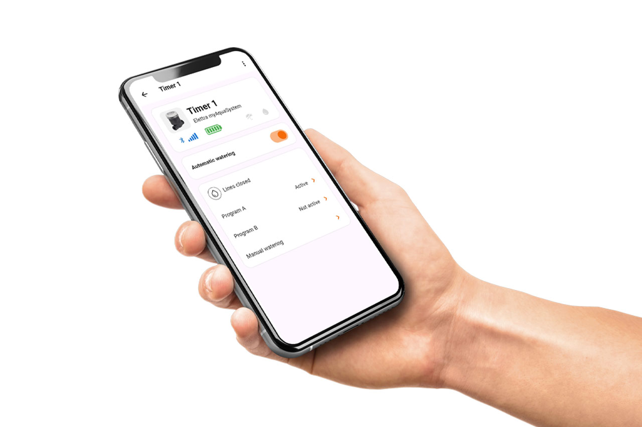Claber 1" programmierbares Magnetventil ELETTRA BT mit Bluetooth®-Technologie