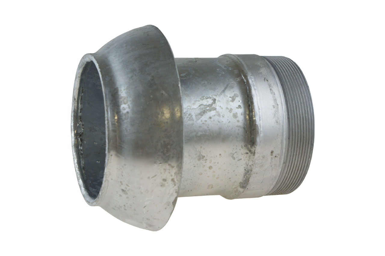 V-Teil mit Außengewinde, System Perrot (KVG), Stahl verzinkt