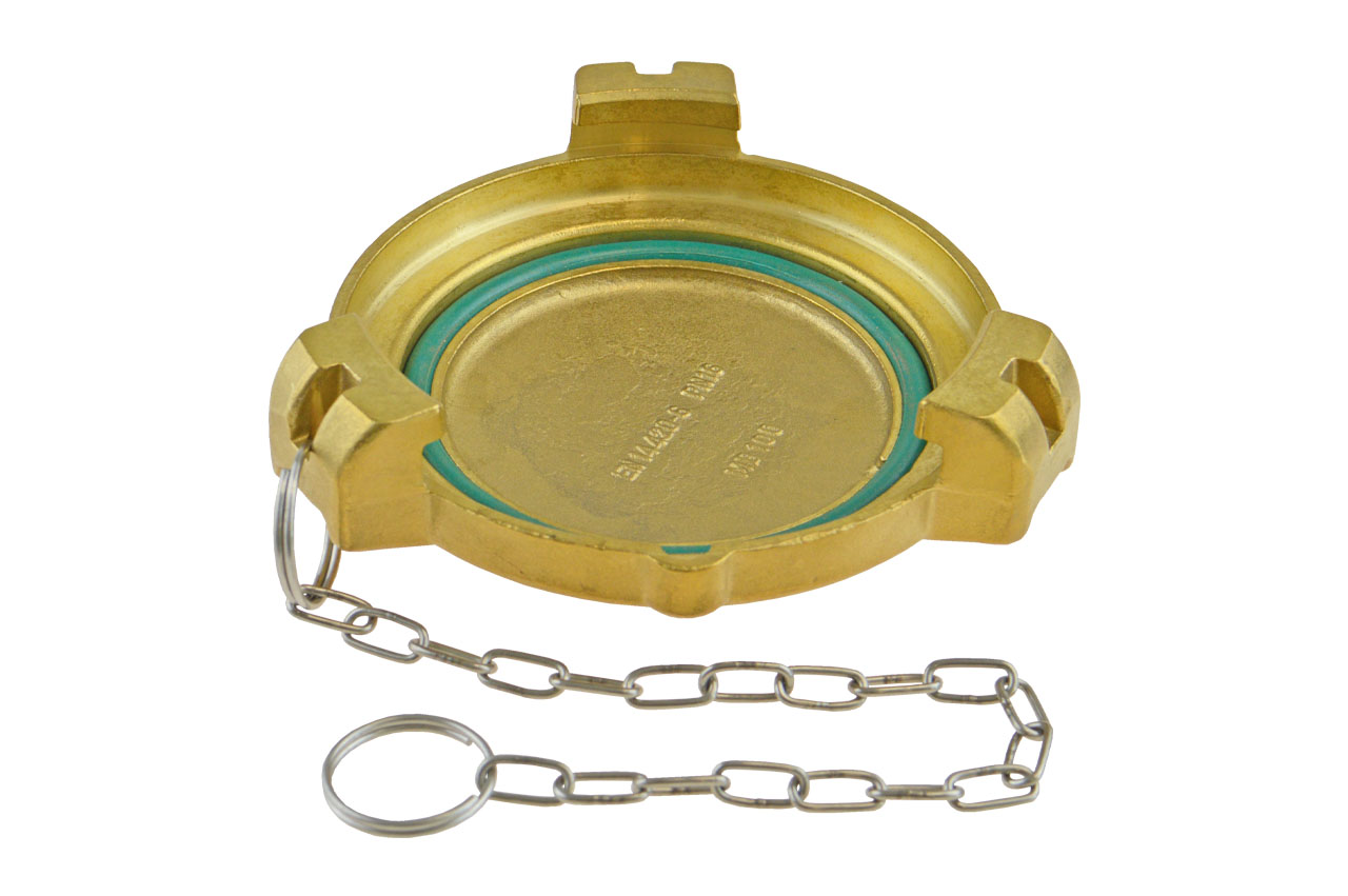 TW Blindkappe Typ MB, Messing, EN 14420-6