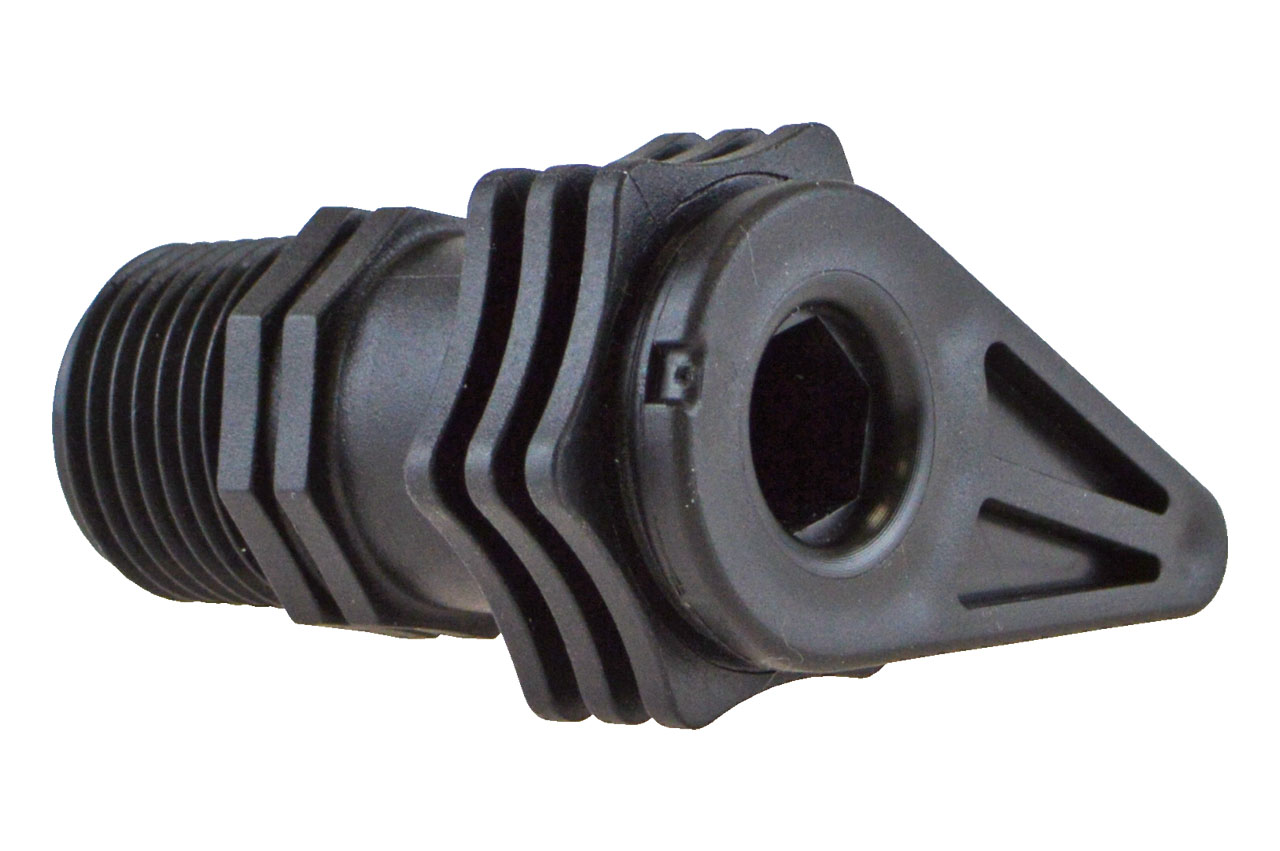 DLF - Startverbinder mit Außengewinde für Flachschlauch