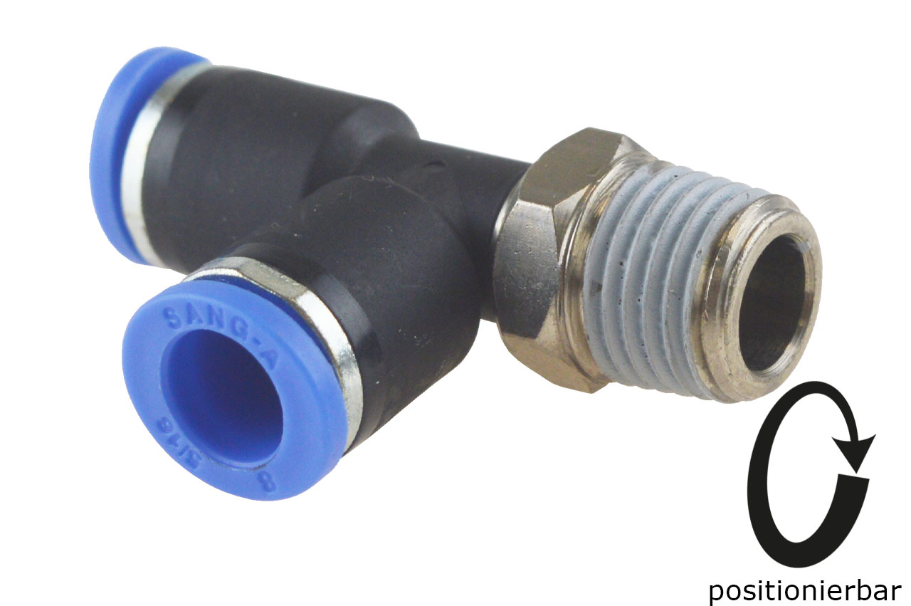 LE-Steckverschraubung mit Außengewinde, Standard