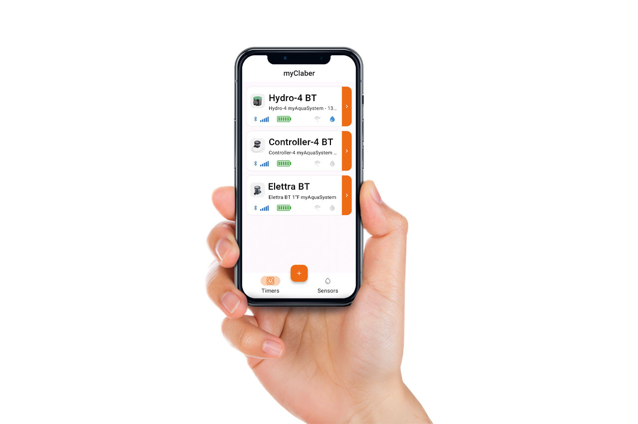 Claber 1" programmierbares Magnetventil ELETTRA BT mit Bluetooth®-Technologie