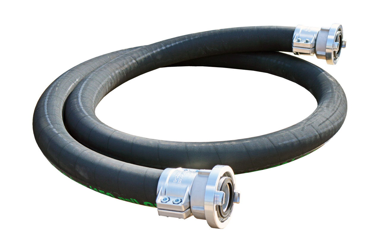 Vormontierter EPDM Saug- und Druckschlauch für Abwässer 202AA mit Kupplungen