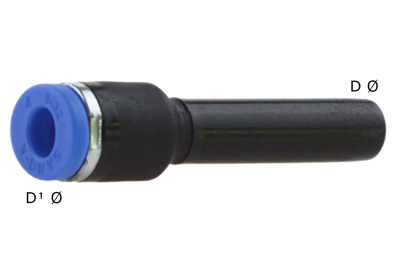 Steckverbindung reduzierend mit Stecknippel, Standard