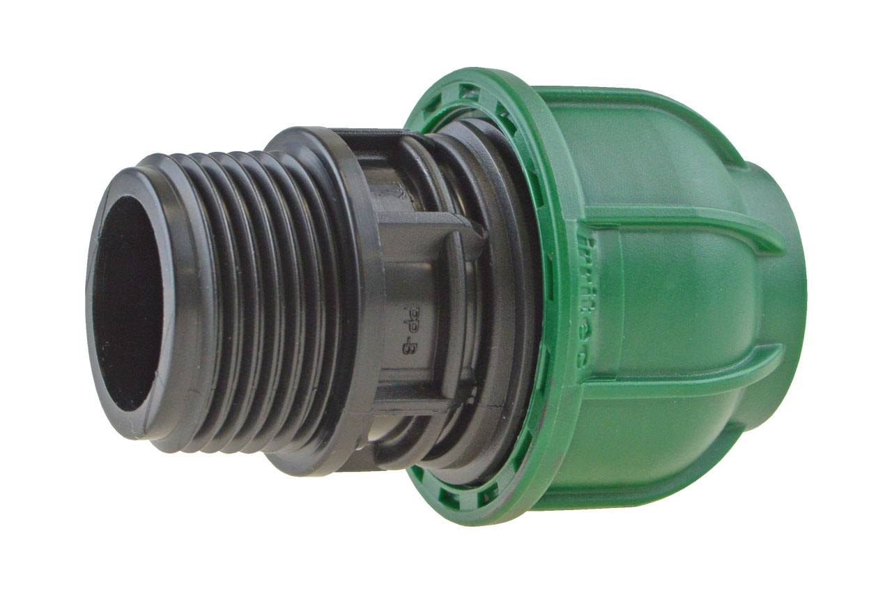 PE Kupplung mit Außengewinde, Brauchwasser - Connecto™ PE Kupplung mit Außengewinde, Brauchwasser - Connecto™