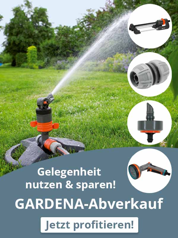 Gardena-Qualität im Abverkauf