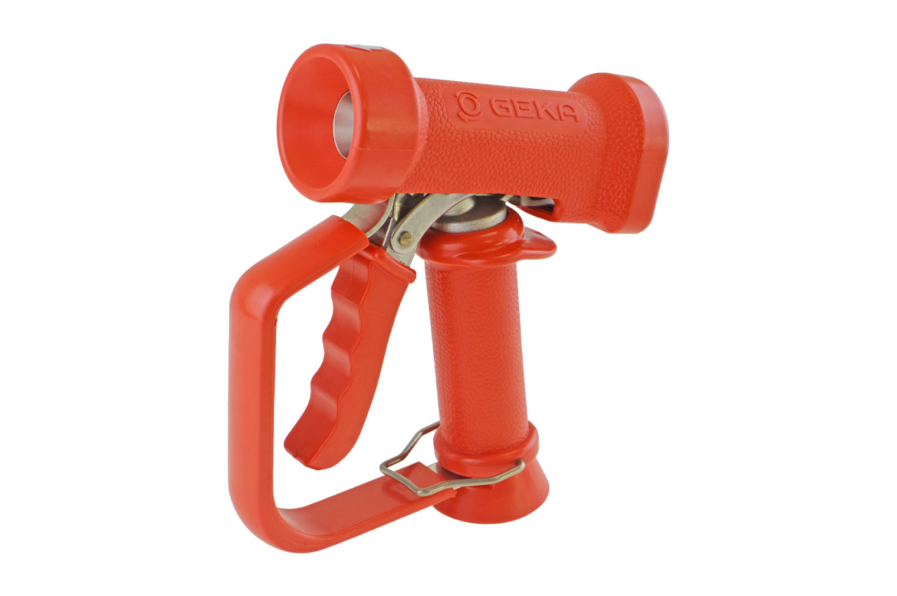 GEKA® Profi-Reinigungspistole für Heißwasser, max. +95°C, Edelstahl