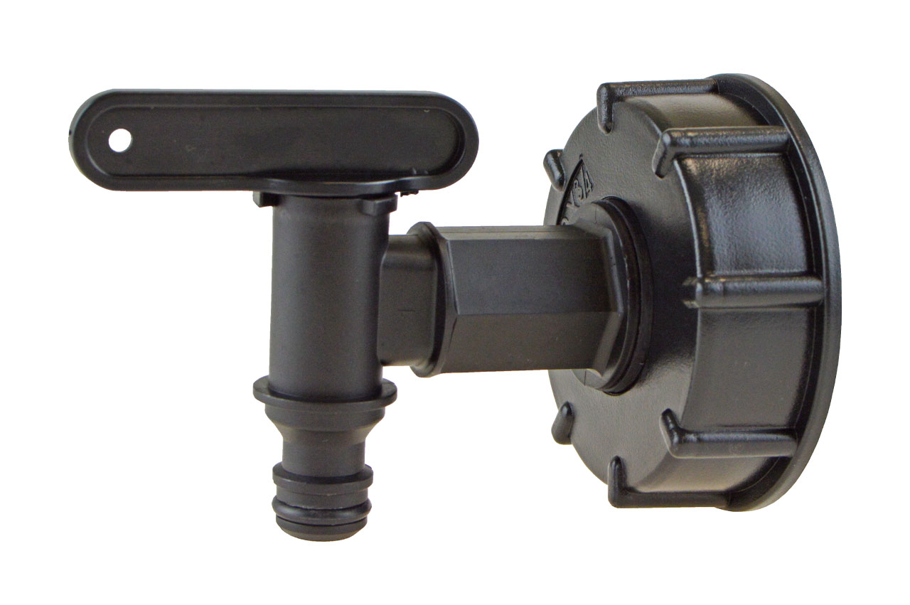 IBC Auslaufventil mit Anschlussstecker, PP