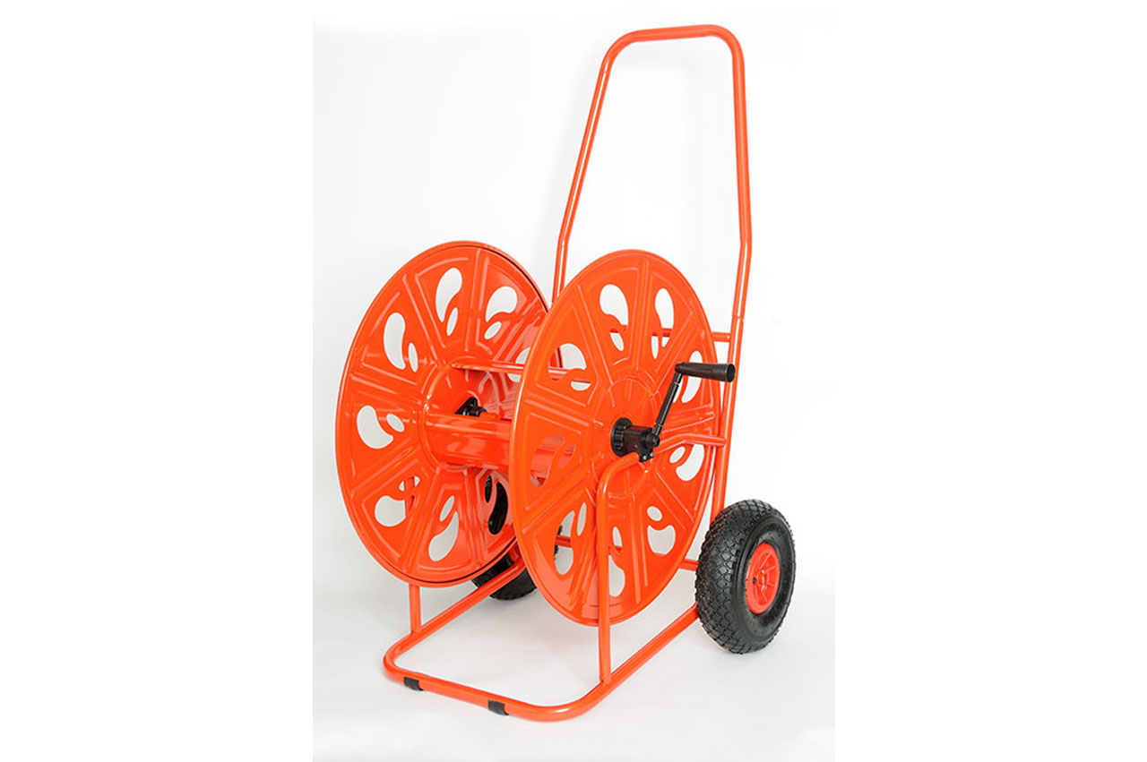 Schlauchwagen lackiert mit Luftbereifung - ART 320 RG